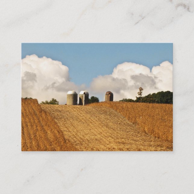 Cartão De Visita Grain Harvest ATC (Frente)