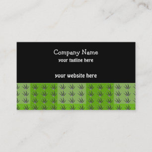 Cartão De Visita Grama Verde