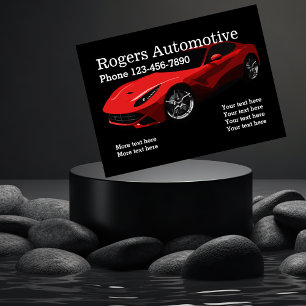 Cartão De Visita Grande automotriz legal