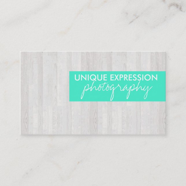 Cartão De Visita Grão de madeira (Frente)