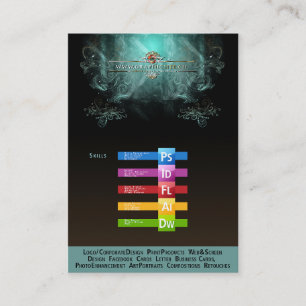 Cartão De Visita GRAPHICSITE - Negócio/cartão de visita