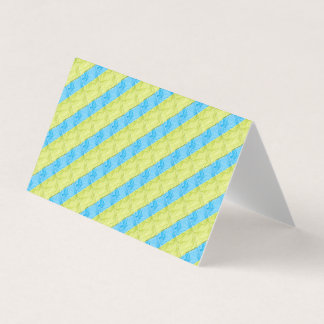 Cartão De Visita green and blue blocks