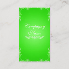 Cartão De Visita Green card
