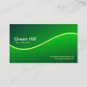 Cartão De Visita Green Hill 5