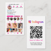 Grelha de Fotografias do Perfil do Instagram Siga-