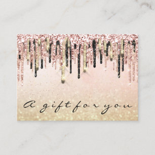 Cartão De Visita Grelha Rosa de Unhas de Cabelo Compro de Beleza do