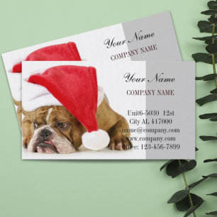 Cartão De Visita Groomer animal do animal de estimação do