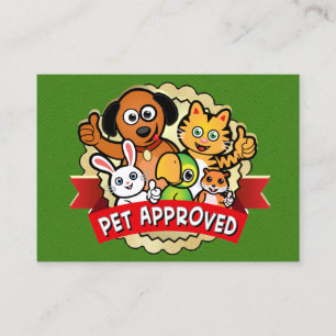 Cartão De Visita Groomer, Dog Walker, veterinário, etc.