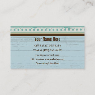 Cartão De Visita Grunge clássico do filme