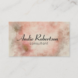 Cartão De Visita Grunge Pastels