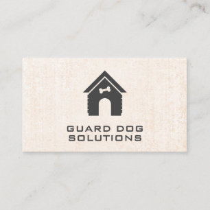 Cartão De Visita Guarda  Cães  Formador