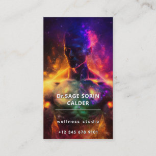 Cartão De Visita Guardião da Paz   Ser Humano Luminoso