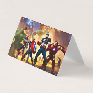 Cartão De Visita "Guardião das Galáxias: Sentinela do Fogo"