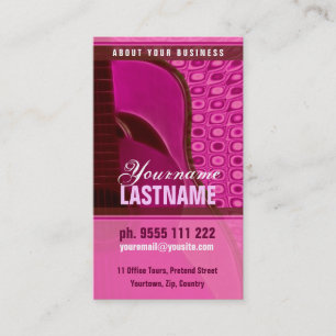 CARTÃO DE VISITA GUITAR "PiNKY"