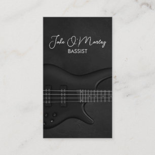 Cartão De Visita Guitarista Bass