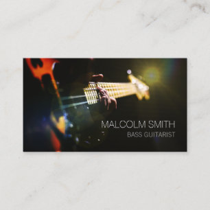 Cartão De Visita Guitarista Bassista