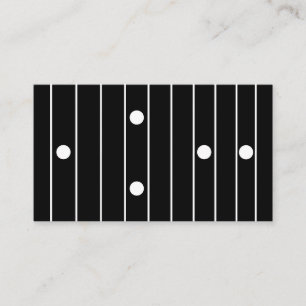 Cartão De Visita Guitarista Lições de Violão Instrutor de Música
