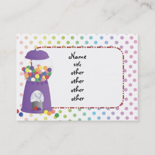 Cartão De Visita Gumball Fantasy