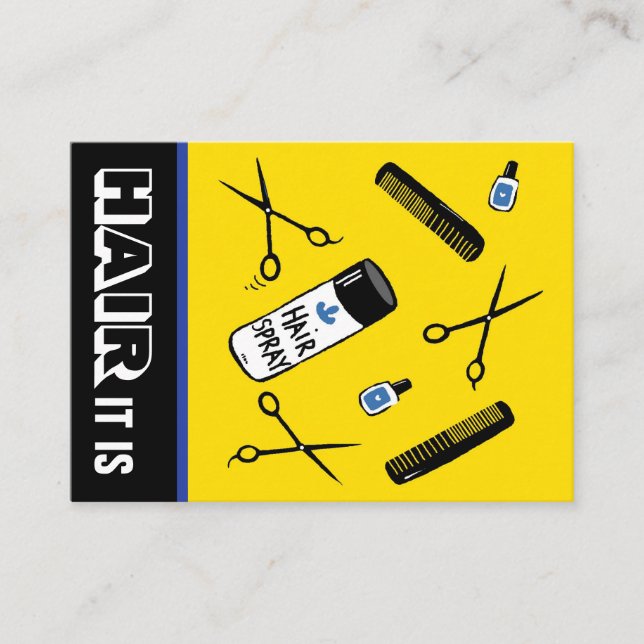 Cartão De Visita Hair Salon (Frente)