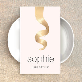Cartão De Visita Hair Salon Hair Stylist, Colorista