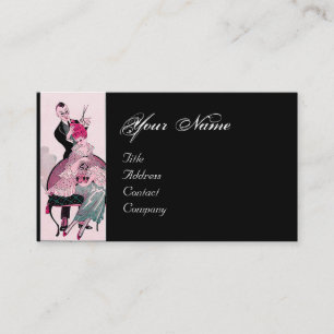 CARTÃO DE VISITA HAIR STYLIST, FASHION BEAUTY SALON FIGURA ARTISTA