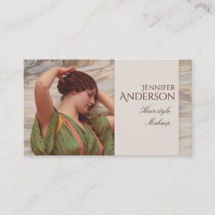 Cartão De Visita Hairstylist Hairdresser Makeup Beauty CC0017