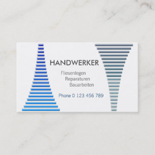 Cartão De Visita handwerker