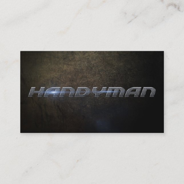 Cartão De Visita Handyman business card (Frente)