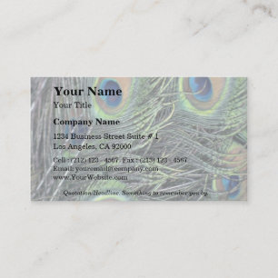 Cartão De Visita Harmonia colorida da cor