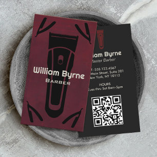 Cartão De Visita Hetero de Stylist do Cabelo Vermelho legal Comprad