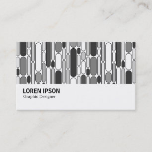 Cartão De Visita Hi-Phi - 0323 - Abstrato 100624 - Sombras das Cinz