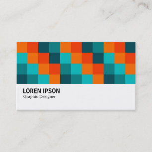 Cartão De Visita Hi-Phi - 0397 - Color Squares 01