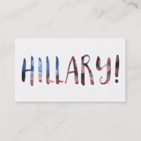 Hillary Clinton bokeh