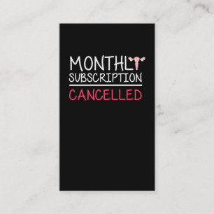 Cartão De Visita Histerectomia Engraçada Suportar Remoção do Útero