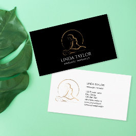 Cartão De Visita Holística Massage Theraper Healer Energy Ca
