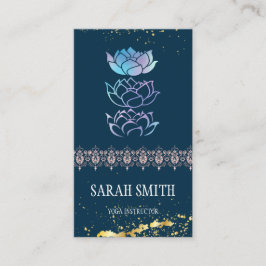 Cartão De Visita holográfico verde profissional moderno