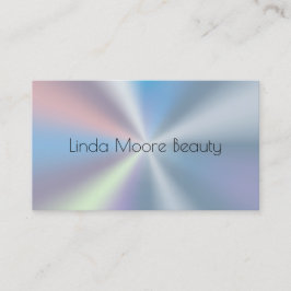 Cartão De Visita Holograma de beleza estética