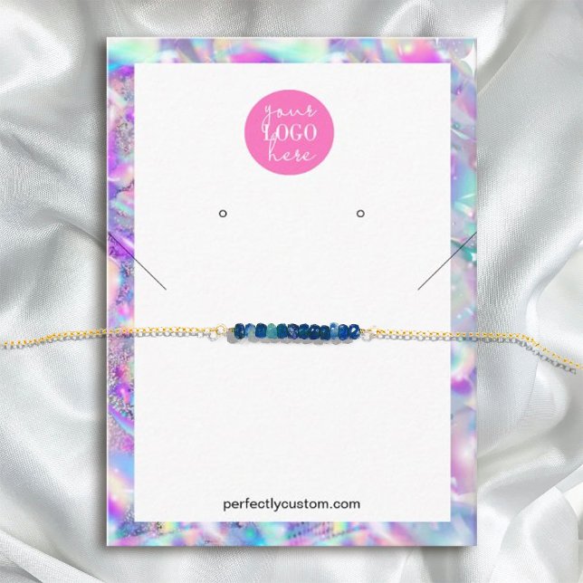 Cartão De Visita Holographic Rainbow Unicorn Necklace Earrings (#unicornpink #bracletscard #holigraphic #rainbow #etsyseller #earringsdisplay #unique #modernrainbow)