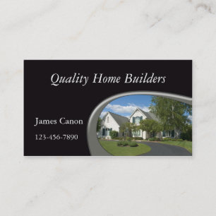 Cartão De Visita Home Builder