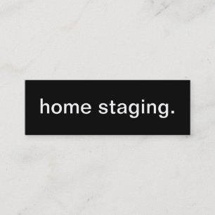 Cartão de visita Home da plataforma