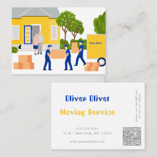 Cartão De Visita Home Moving Service