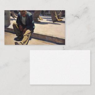 Cartão De Visita Homem esquecido, 1934 por Maynard Dixon