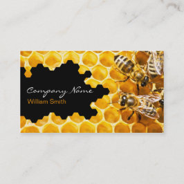 Cartão De Visita Honey Seller - Beekeeper