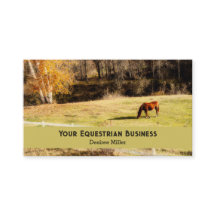 Horse Country Rustic Autumn