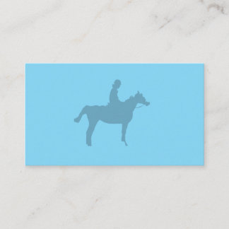 Cartão De Visita Horse Silhouette Small Notepad