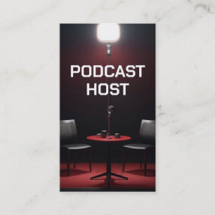 Cartão De Visita Host Podcast
