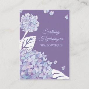 Cartão De Visita Hydrangeas Spa Boutique