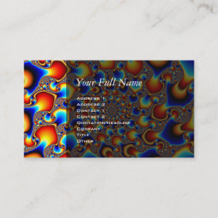 Cartão De Visita Hypn0sis - Arte do Fractal