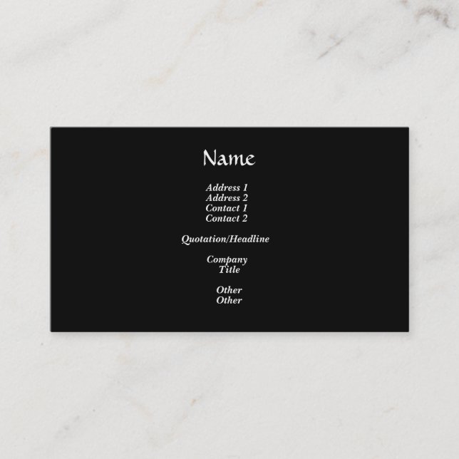 Cartão De Visita IA Art da Virgem Abençoada Maria (Frente)