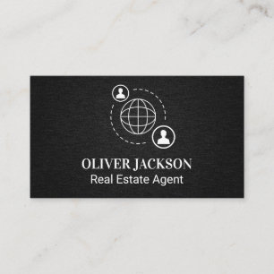 Cartão De Visita Ícone de Comunicação de rede